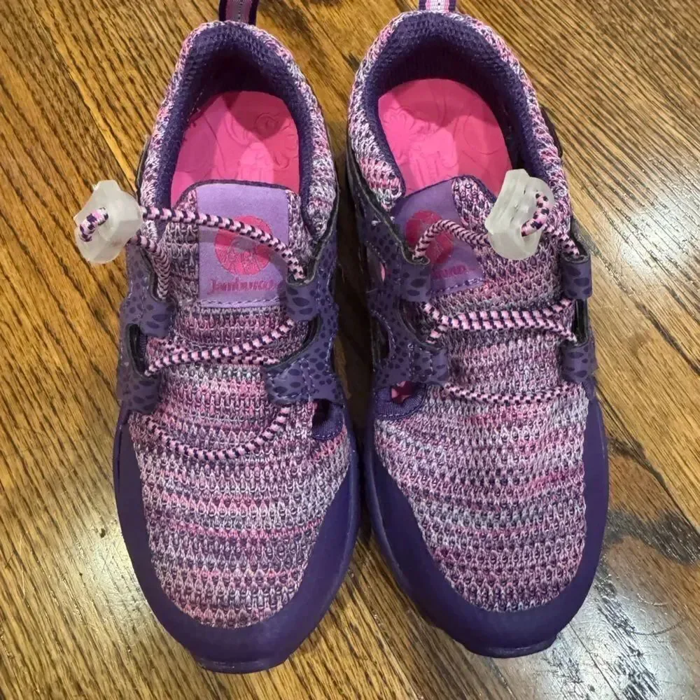 JAMBU Anthozoa Play Land to Water Friendly Sneakers Shoes Purple White Girls 1